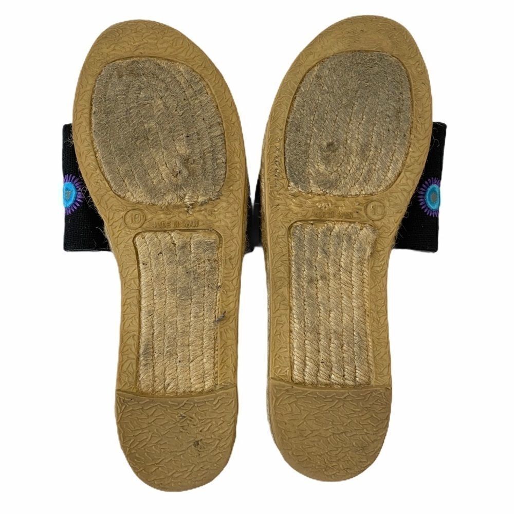 Andre Assous Embroidered Espadrille Slides - Picture 6 of 6